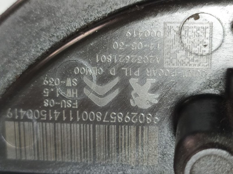 Recambio de aforador para peugeot 3008 access referencia OEM IAM 9802985780 A2032621801 6 PINES