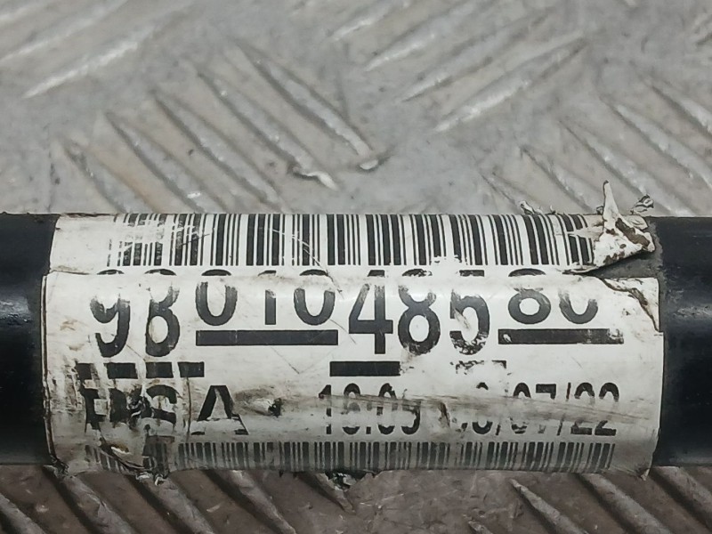 Recambio de transmision delantera izquierda para citroën c3 comercial referencia OEM IAM 9800387380  