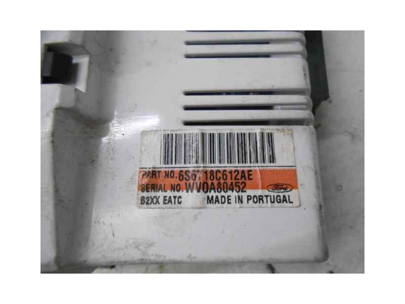 Recambio de mando climatizador para ford fiesta (cbk) ambiente referencia OEM IAM 6S6T18C612AE  
