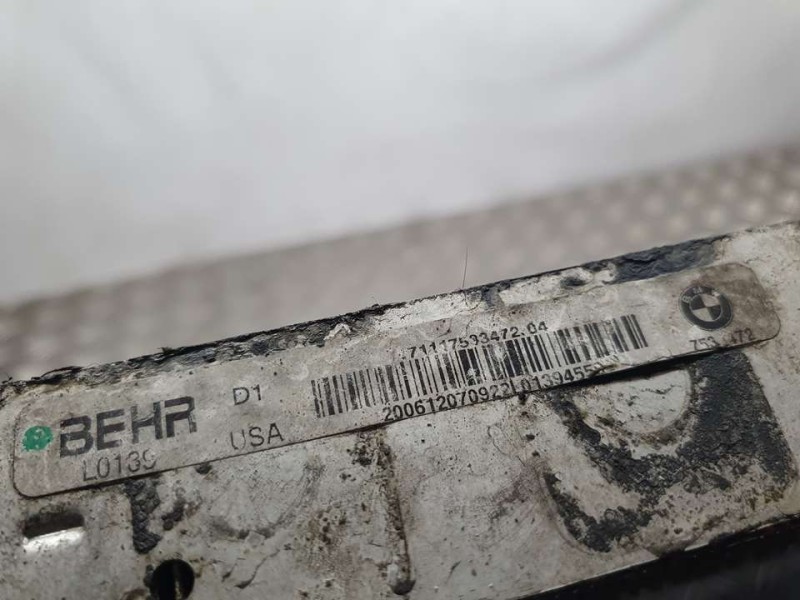 Recambio de radiador agua para bmw x5 (e70) 3.0d referencia OEM IAM 7533472  
