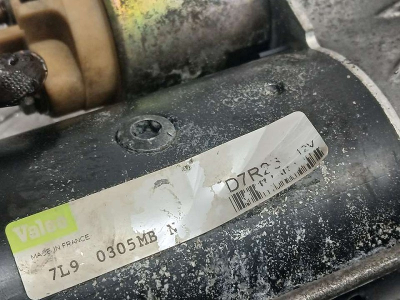 Recambio de motor arranque para citroën berlingo 1.9 d sx familiar referencia OEM IAM 5802W5 D7R23 VALEO