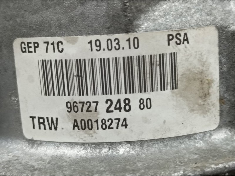 Recambio de bomba direccion electrica para citroën c4 picasso exclusive plus referencia OEM IAM 9672724880 A0018274 TRW