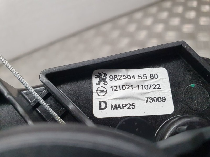 Recambio de elevalunas trasero derecho para peugeot 208 (p2) active referencia OEM IAM 9829045580 121021110722 ELECTRICO