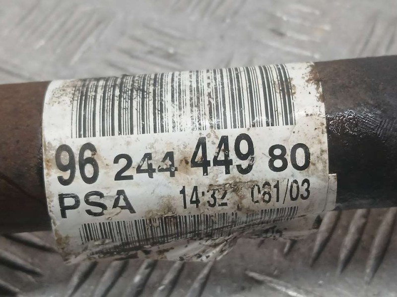 Recambio de transmision delantera izquierda para citroën berlingo 1.9 d sx familiar referencia OEM IAM 9624444980  