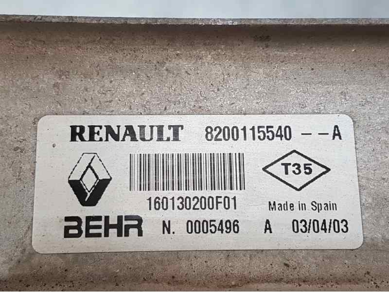 Recambio de intercooler para renault megane ii berlina 5p expression referencia OEM IAM 8200115540A 160130200F01 BEHR