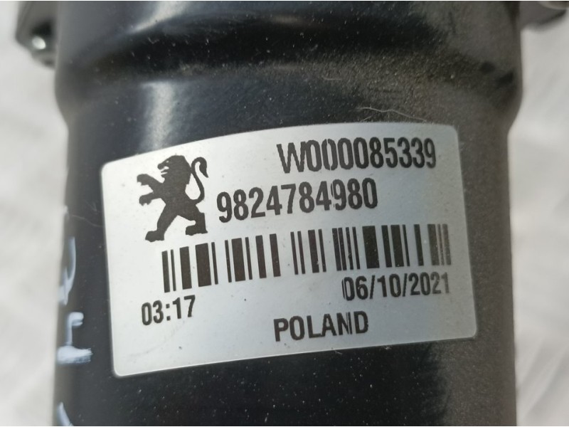 Recambio de motor limpia delantero para peugeot 208 (p2) active referencia OEM IAM 9824784980 W000085339 