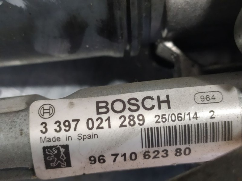 Recambio de motor limpia delantero para peugeot 3008 access referencia OEM IAM 9671062380 3397021289 DERECHO BOSCH
