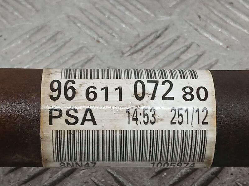 Recambio de transmision delantera derecha para citroën c4 berlina tonic referencia OEM IAM 9661107280  