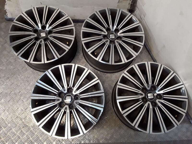 Recambio de juego llantas aluminio para seat ibiza iv (6j5, 6p1) 1.2 tsi referencia OEM IAM 7X16 5 TORN ET43 ALUMINIO ROZADAS
