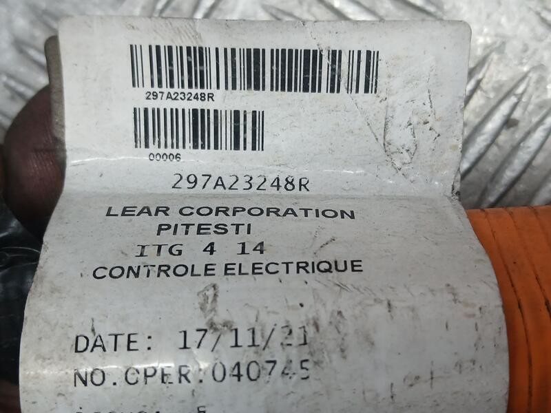 Recambio de modulo electronico para renault kangoo express referencia OEM IAM 297A23248R CABLE BATERIA ELECTRICA 