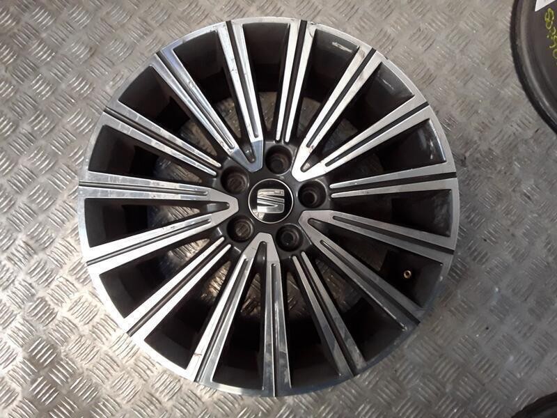 Recambio de juego llantas aluminio para seat ibiza iv (6j5, 6p1) 1.2 tsi referencia OEM IAM 7X16 5 TORN ET43 ALUMINIO ROZADAS