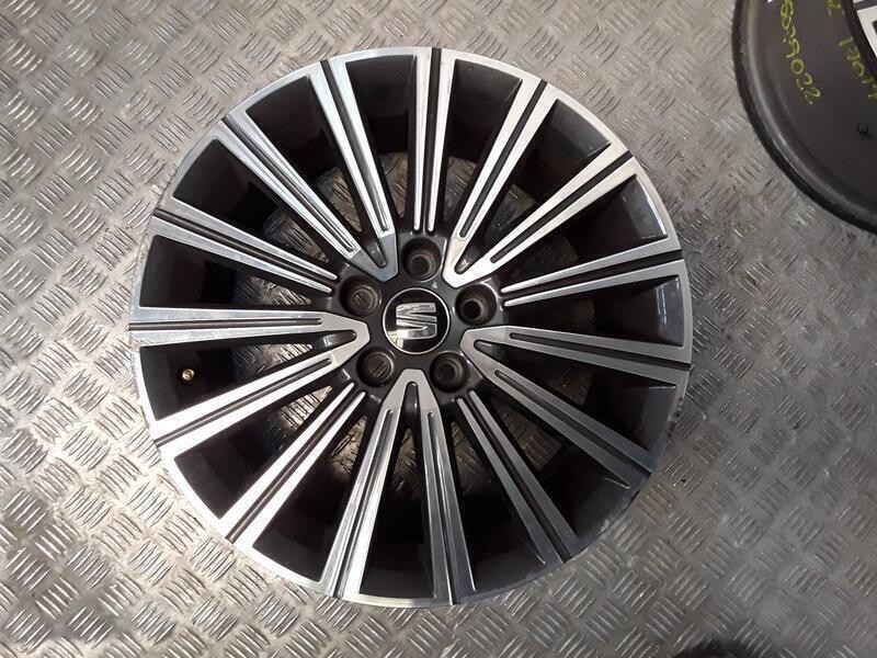 Recambio de juego llantas aluminio para seat ibiza iv (6j5, 6p1) 1.2 tsi referencia OEM IAM 7X16 5 TORN ET43 ALUMINIO ROZADAS
