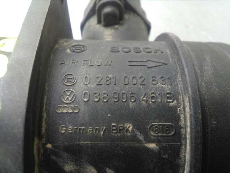 Recambio de caudalimetro para seat altea xl (5p5) 1.9 tdi referencia OEM IAM 038906461B 0281002531 BOSCH