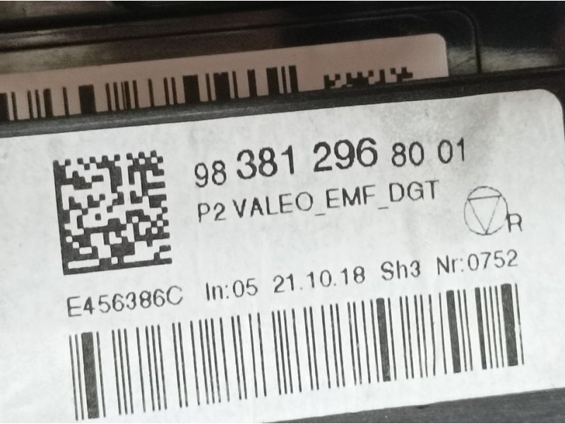 Recambio de sistema navegacion gps para peugeot 208 (p2) active referencia OEM IAM 983812968001 E456386C VALEO