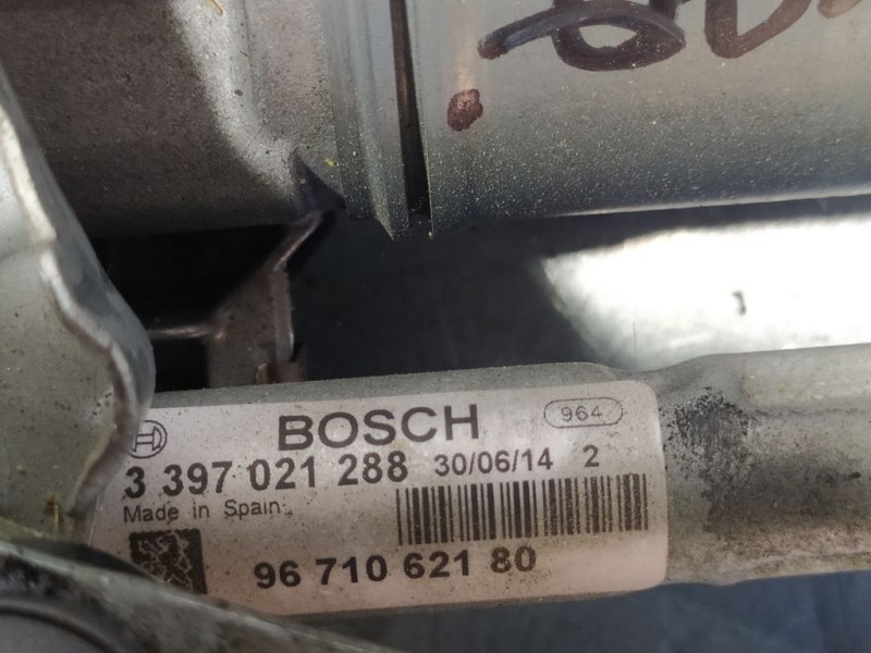Recambio de motor limpia delantero para peugeot 3008 access referencia OEM IAM 9671062180 3397021288 IZQUIERDO BOSCH