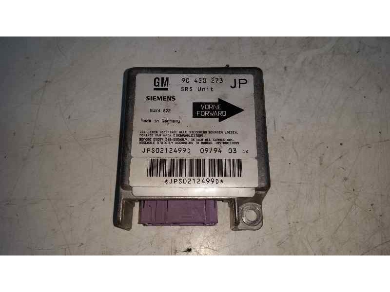 Recambio de kit airbag para opel astra f berlina gl referencia OEM IAM 90450273  