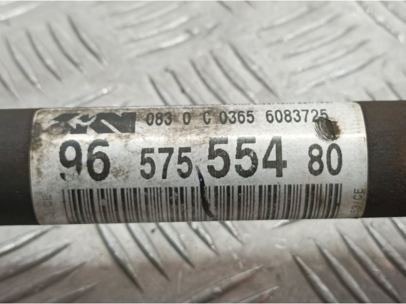 Recambio de transmision delantera izquierda para citroën c4 picasso exclusive plus referencia OEM IAM 9657555480  