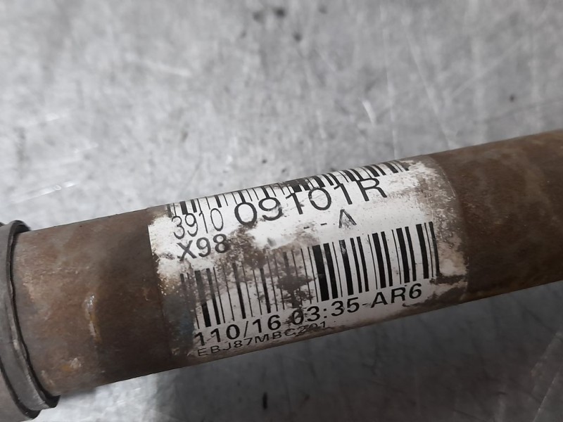 Recambio de transmision delantera derecha para renault clio iv limited referencia OEM IAM 391009101R  