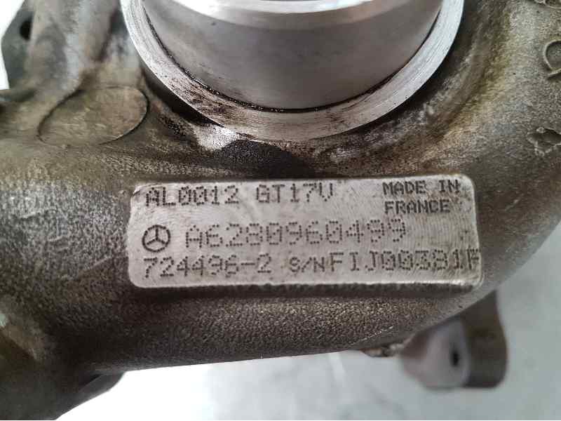 Recambio de turbocompresor para mercedes-benz clase m (w163) 4.0 cdi 32v cat referencia OEM IAM A6280960499 7244962 GARRET