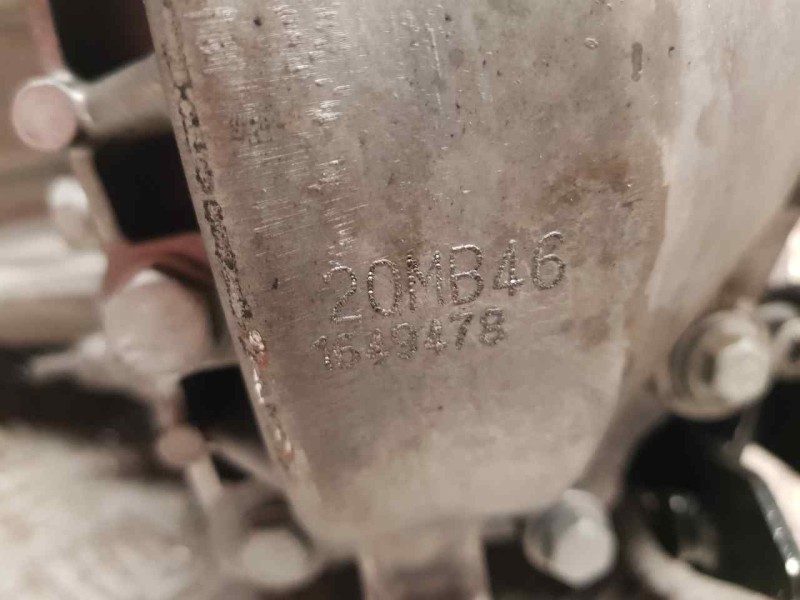 Recambio de caja cambios para citroën jumpy furgon control m referencia OEM IAM 20MB46 1649478 6VELOCIDADES