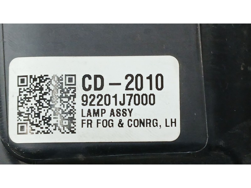Recambio de faro antiniebla izquierdo para kia ceed (cd) 1.0 t-gdi referencia OEM IAM 92201J7000  