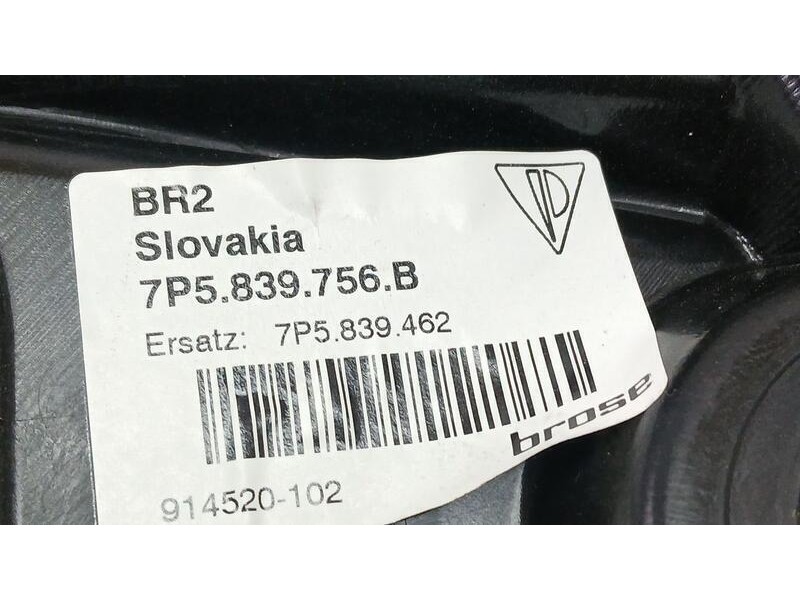 Recambio de elevalunas trasero derecho para porsche cayenne (typ 92aa) diesel referencia OEM IAM 7P5839756B ELECTRICO 