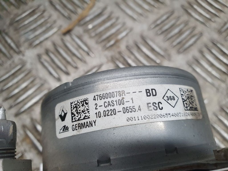 Recambio de abs para dacia dokker ambiance referencia OEM IAM 476600078R 10022006554 ATE