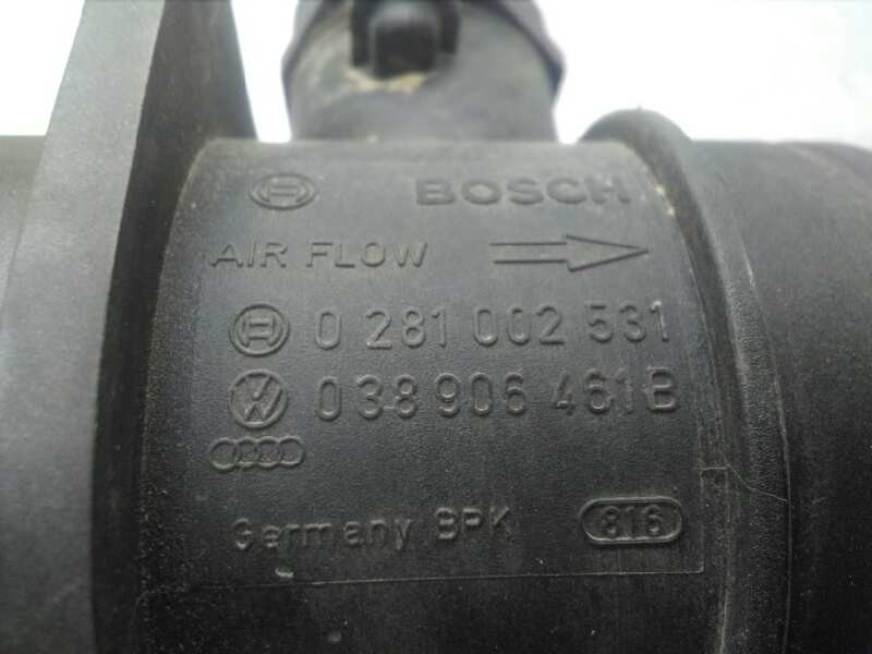 Recambio de caudalimetro para seat altea xl (5p5) reference referencia OEM IAM 038906461B 0281002531 BOSCH