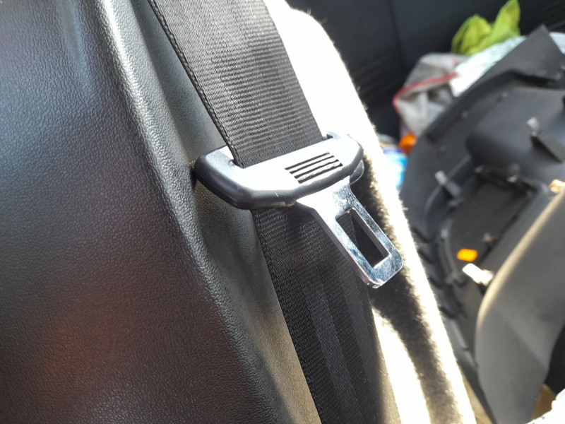 Recambio de cinturon seguridad trasero derecho para seat leon (1p1) 1.9 tdi referencia OEM IAM 1P0857806C  