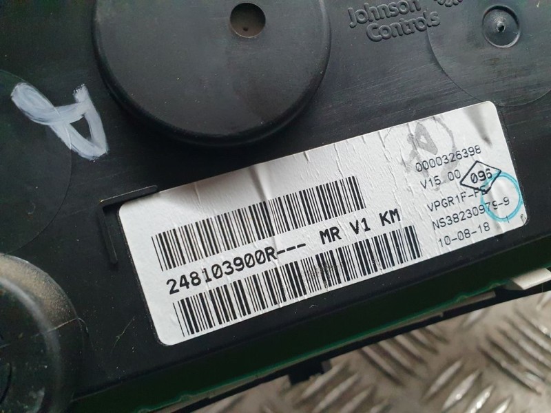 Recambio de cuadro instrumentos para dacia dokker ambiance referencia OEM IAM 248103900R  