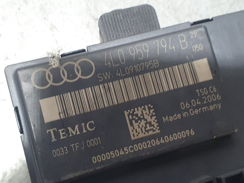 Recambio de modulo electronico para audi q7 (4l) 3.0 tdi referencia OEM IAM 4L0959794B 4L0910795B 