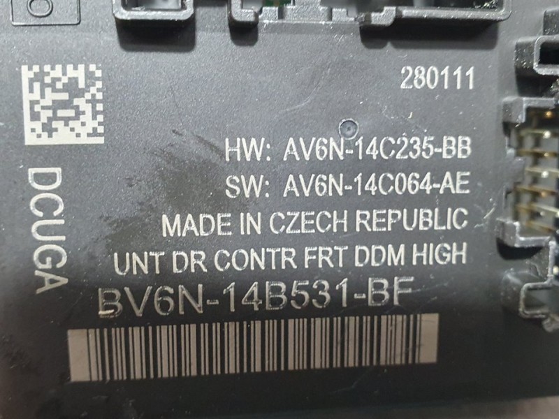 Recambio de modulo electronico para ford focus lim. (cb8) titanium referencia OEM IAM BV6N14B531BF  