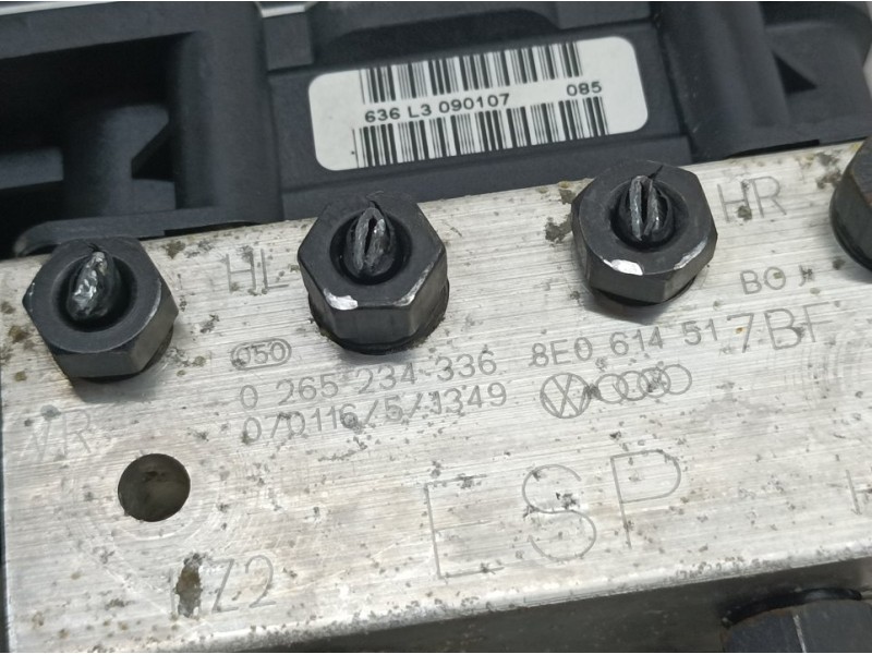 Recambio de abs para audi a4 berlina (8e) 2.0 tdi 16v (103kw) referencia OEM IAM 8E0614517BF 0265234336 BOSCH