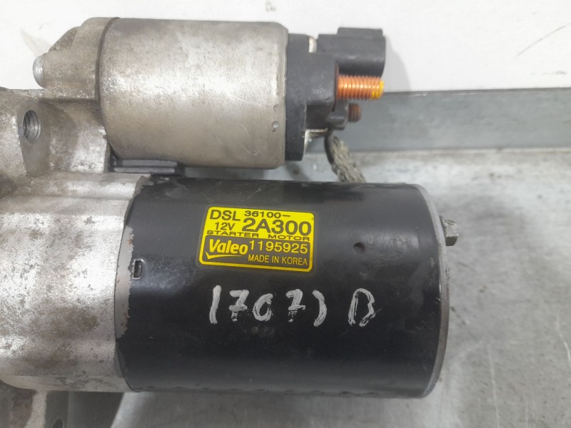 Recambio de motor arranque para hyundai ix20 (jc) 1.4 crdi referencia OEM IAM 361002A300 VALEO 1195925