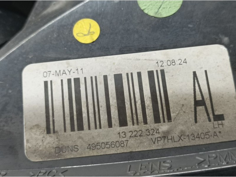 Recambio de piloto trasero izquierdo para opel astra h ber. cosmo referencia OEM IAM 13222324  