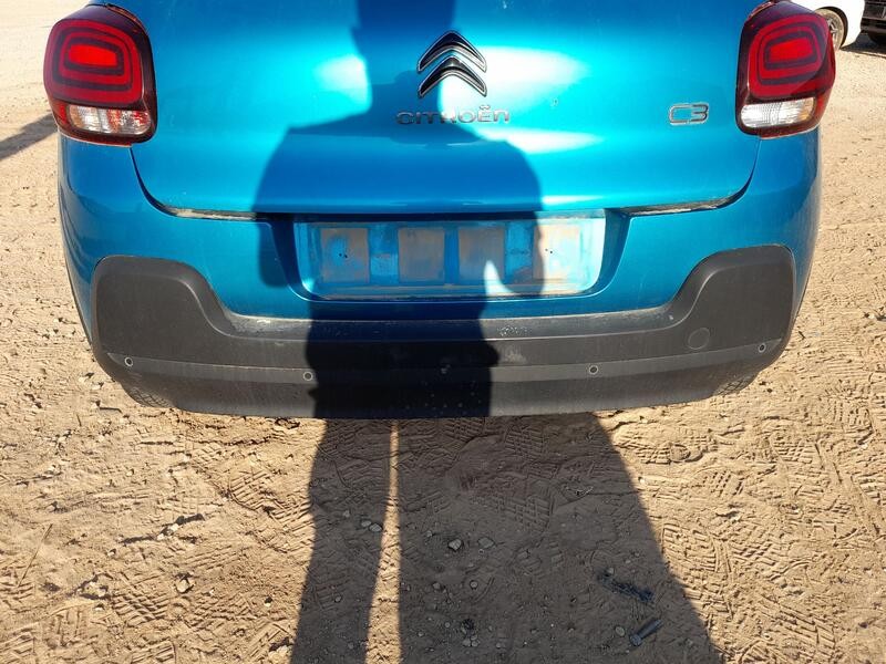 Recambio de paragolpes trasero para citroën c3 iii (sx) 1.2 puretech 82 referencia OEM IAM 1618082980  