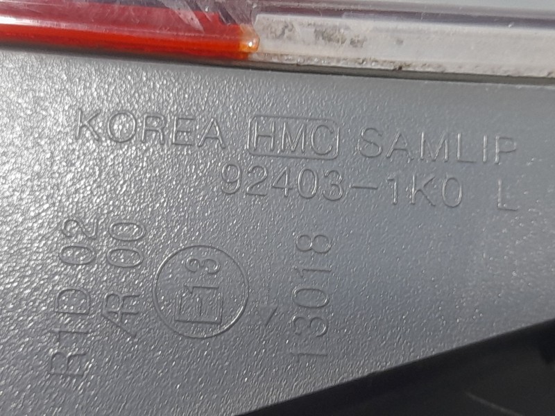 Recambio de piloto trasero izquierdo interior para hyundai ix20 (jc) 1.4 crdi referencia OEM IAM 924031K0L  