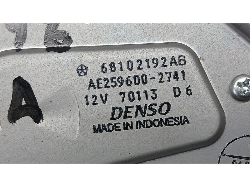 Recambio de motor limpia trasero para jeep cherokee limited 4x2 referencia OEM IAM 68102192AB DENSO AE2596002741