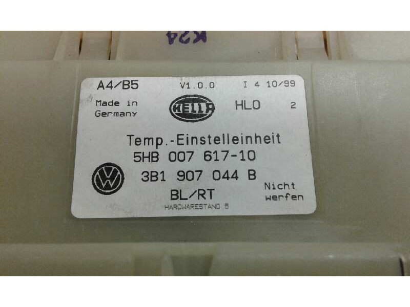 Recambio de mando climatizador para volkswagen golf iv berlina (1j1) 1.9 tdi referencia OEM IAM 5HB00761710 3B1907044B 
