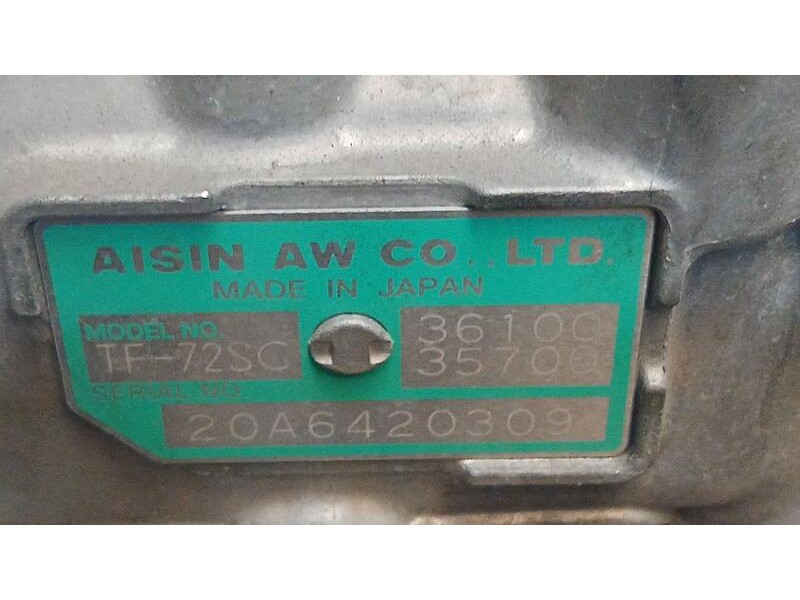 Recambio de caja cambios para ssangyong tivoli referencia OEM IAM 3610035700 201150253A8 AUTOMATICA TF72SG