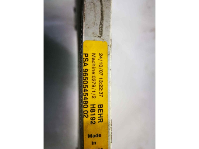 Recambio de condensador / radiador aire acondicionado para citroën c4 picasso 2.0 hdi fap cat (rhr / dw10bted4) referencia OEM I