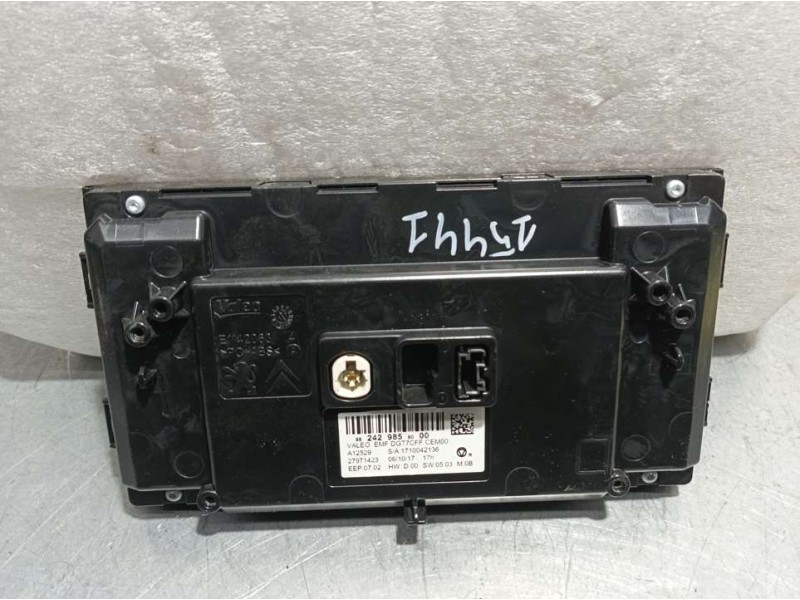 Recambio de sistema navegacion gps para peugeot 308 active referencia OEM IAM 9824298580 27971423 VALEO