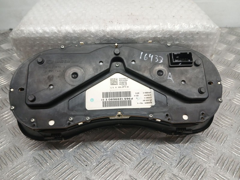 Recambio de cuadro instrumentos para peugeot 307 (s1) xr referencia OEM IAM 9651299680 57269845 SAGEM 