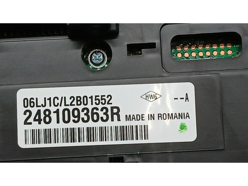 Recambio de cuadro instrumentos para renault captur ii (hf_) blue dci 115 (hfad) referencia OEM IAM 248109363R  