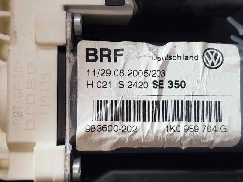Recambio de elevalunas trasero derecho para seat leon (1p1) reference referencia OEM IAM 1K0959704G  ELECTRICO