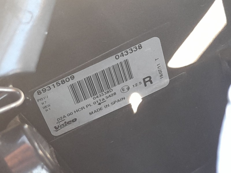 Recambio de faro derecho para seat leon (1p1) 1.9 tdi referencia OEM IAM 5P1941006D  89315809