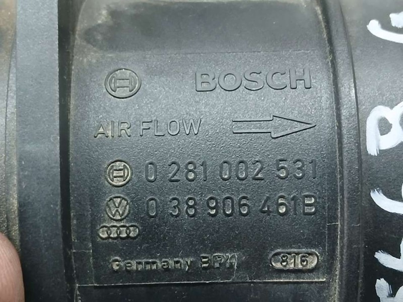 Recambio de caudalimetro para seat ibiza sc (6j1) reference referencia OEM IAM 038906461B 0281002531 BOSCH