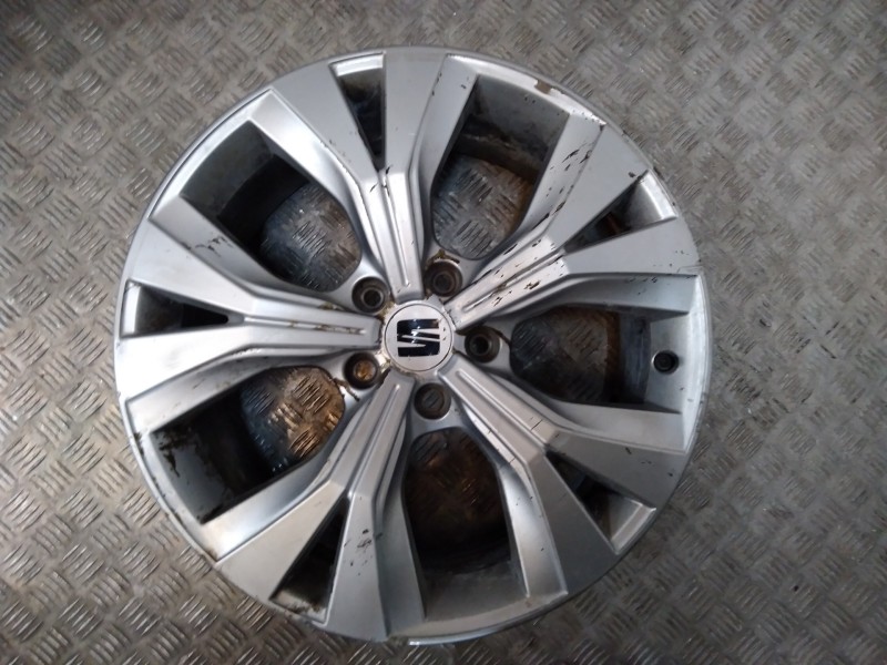 Recambio de juego llantas aluminio para seat ateca (kh7) xperience referencia OEM IAM 7X18 5 TORN ET45 ALUMINIO ROZADAS