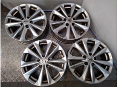 Recambio de juego llantas aluminio para nissan qashqai (j11) acenta referencia OEM IAM 7X17 5 TORN ET40 ALUMINIO ROZADAS