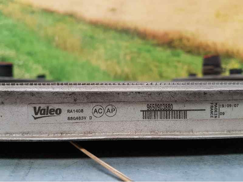 Recambio de radiador agua para peugeot 207 cc básico referencia OEM IAM 9650903880 880483VD VALEO